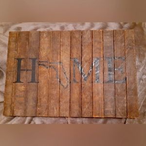 Florida Home Wooden Sign